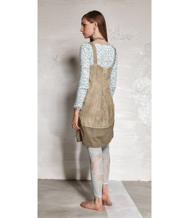 Elisa Cavaletti Strappy dress khaki