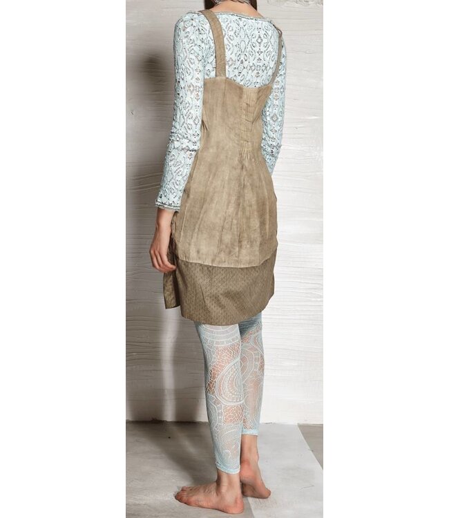 Elisa Cavaletti Strappy dress khaki