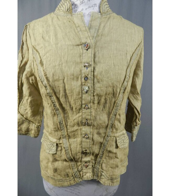 Elisa Cavaletti Blouse taupe