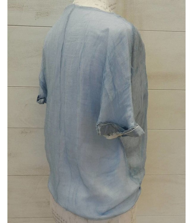 Elisa Cavaletti Short jacket light blue