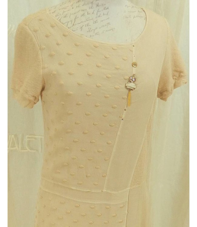 Elisa Cavaletti Dress dusky pink