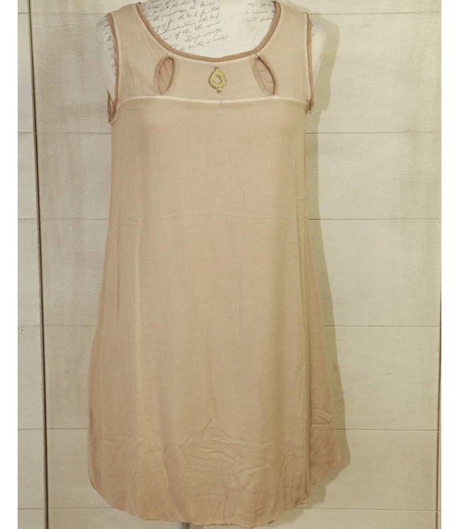 Elisa Cavaletti Short Dress dusky pink
