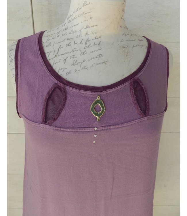 Elisa Cavaletti Kurzes  Kleid violett