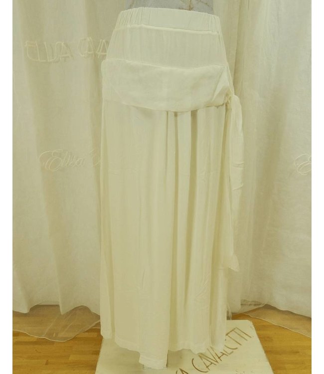 Elisa Cavaletti Jupe longue écru