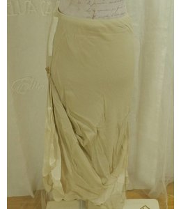 Elisa Cavaletti Long skirt beige-ecru