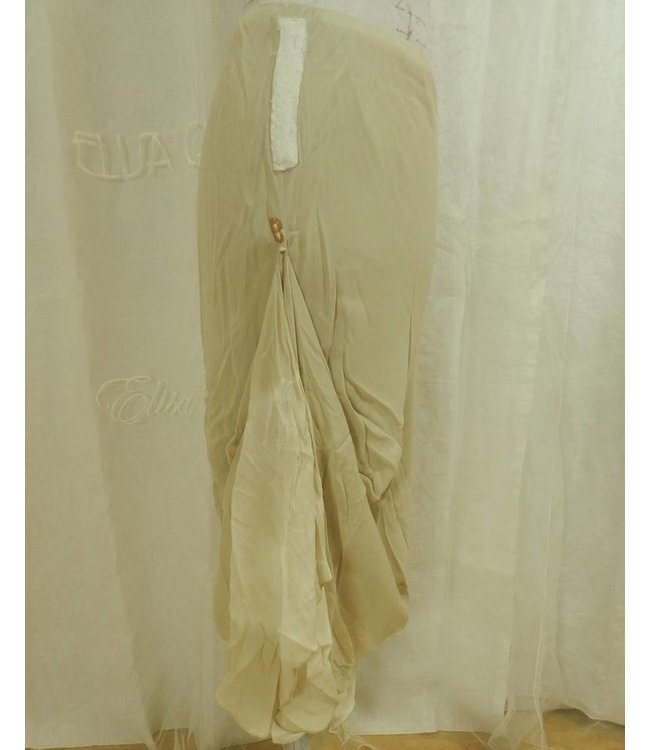 Elisa Cavaletti Langer Rock beige-écru