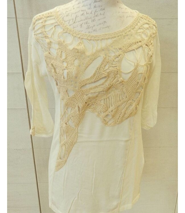 Elisa Cavaletti T-Shirt écru