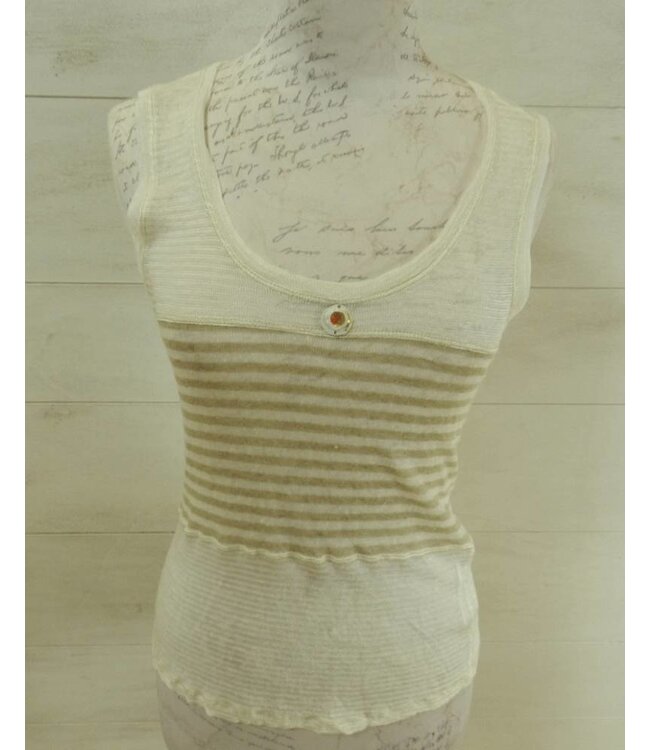 Elisa Cavaletti Haut écru-beige