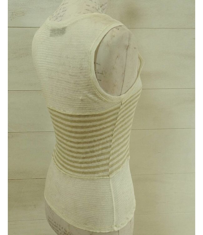 Elisa Cavaletti Haut écru-beige