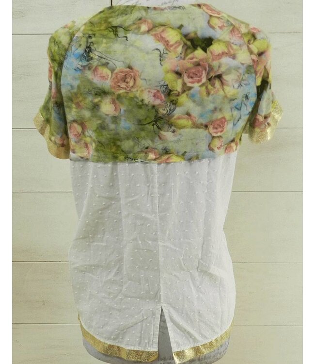 Elisa Cavaletti T-Shirt Stampa Rose