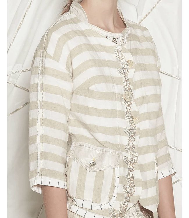 Elisa Cavaletti Jacket beige-ecru