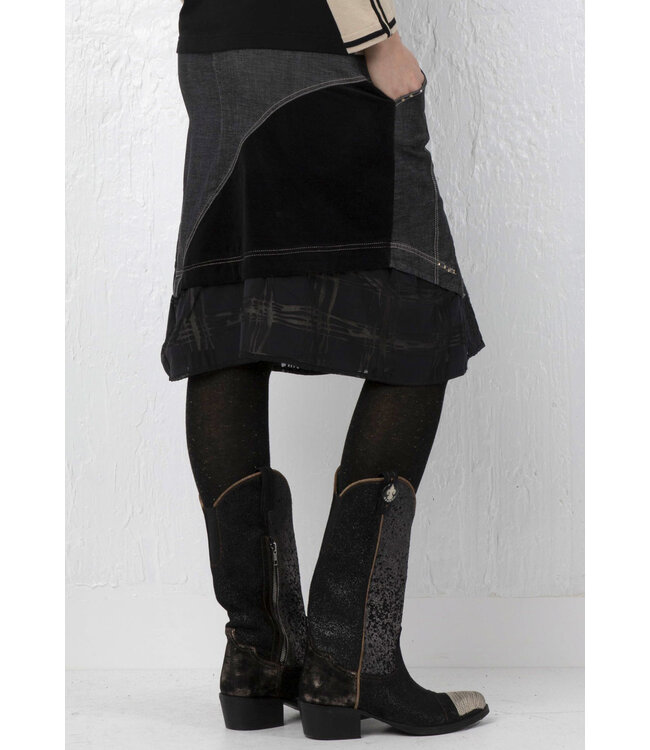 Elisa Cavaletti Skirt Nero Libertà