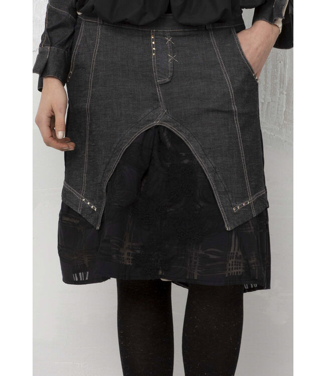 Elisa Cavaletti Skirt Nero Libertà