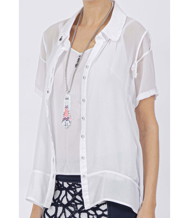 Elisa Cavaletti Basic Blouse Bianco