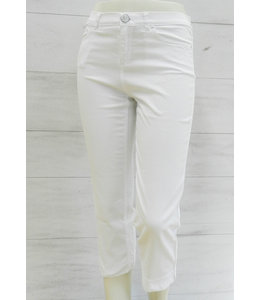 Elisa Cavaletti 3/4 basic trousers Bianco