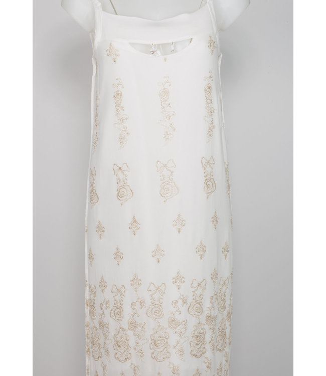 Elisa Cavaletti Trägerkleid Incontro Oro