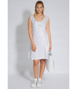 Elisa Cavaletti Linen dress Bianco