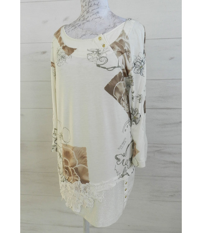 Elisa Cavaletti Tunique St. Canova Bianco