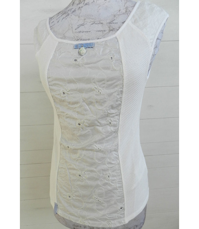 Elisa Cavaletti Basic top Bianco