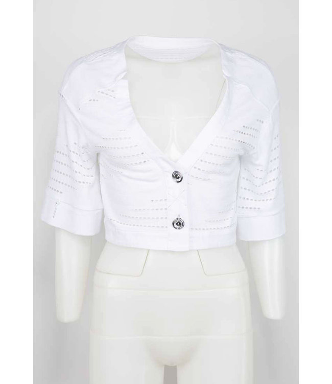 Elisa Cavaletti Kurzjacke Bianco