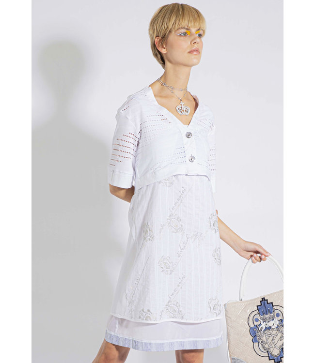 Elisa Cavaletti Kurzjacke Bianco