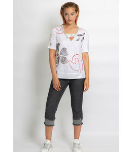 Elisa Cavaletti T-Shirt St. Naif Bianco