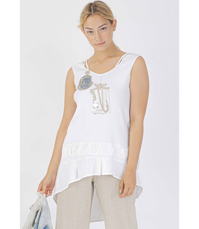 Elisa Cavaletti Haut Bianco Bianco