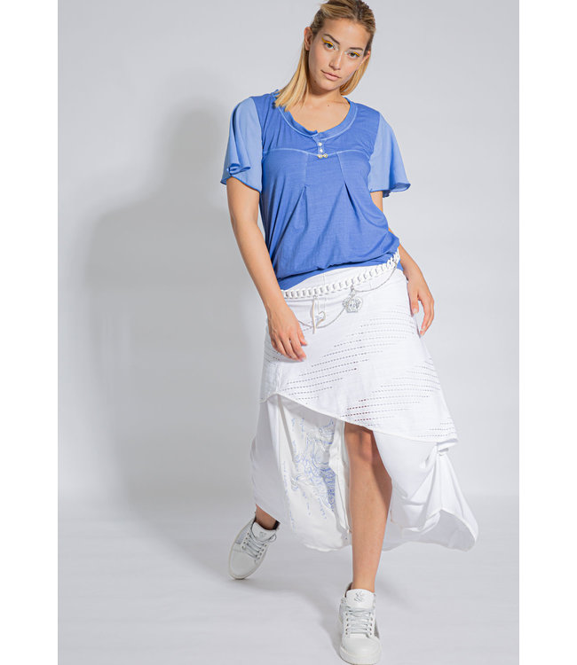 Elisa Cavaletti Skirt Bianco Mare