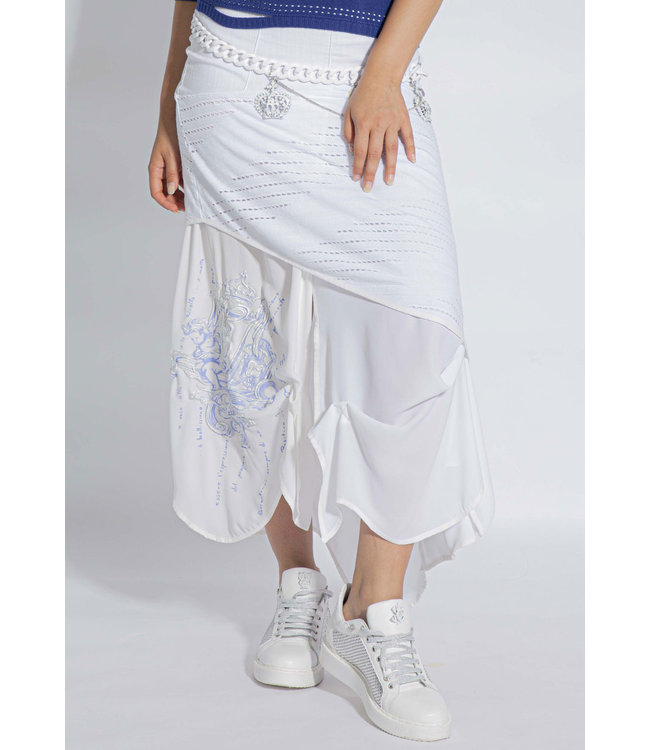 Elisa Cavaletti Skirt Bianco Mare