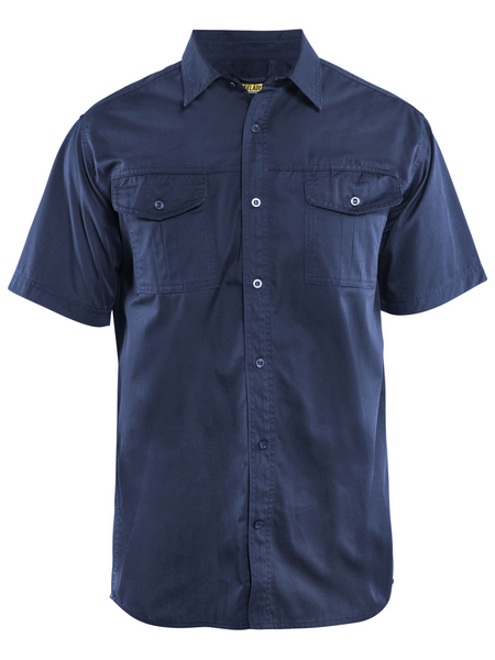 Blaklader 3296 Overhemd Twill met korte mouw