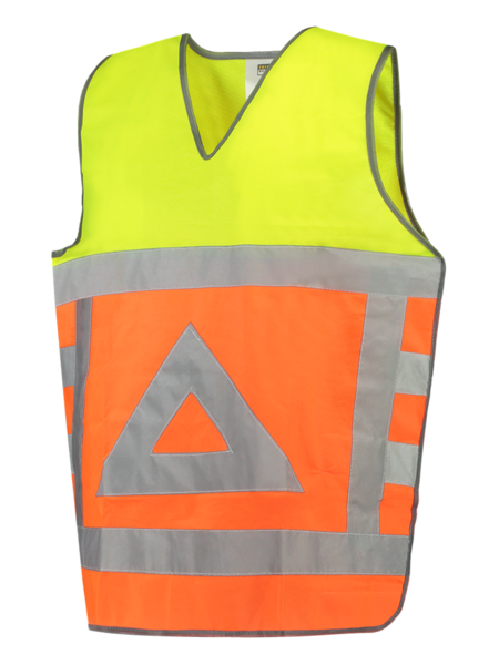 Tricorp Verkeersregelaarsvest geel/oranje