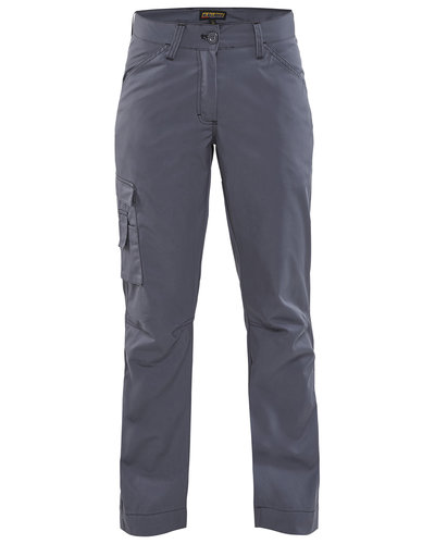 Blaklader 7190.1835 Grijze dames werkbroek van gerecycled polyester