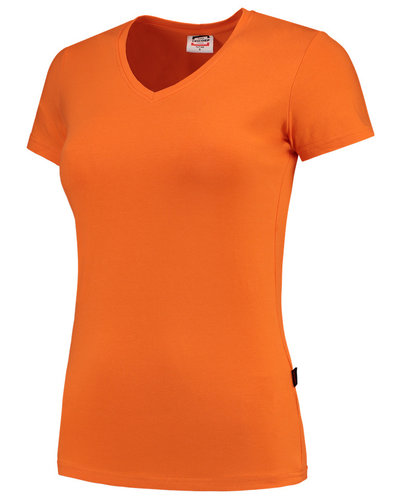 Tricorp TVT190 Dames Slim-Fit T-shirt met v-hals in diverse kleuren