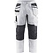 Blaklader 1096 Schildersbroek Wit/Grijs + Spijkerzakken