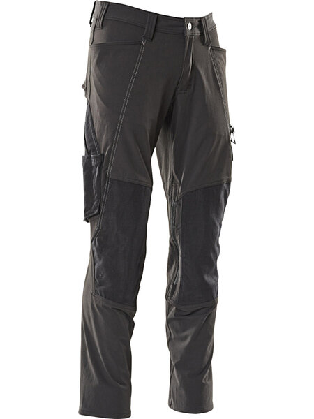 Mascot Broek met kniezakken stretch met magneet