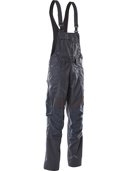 Mascot Amerikaanse overall met kniezakken