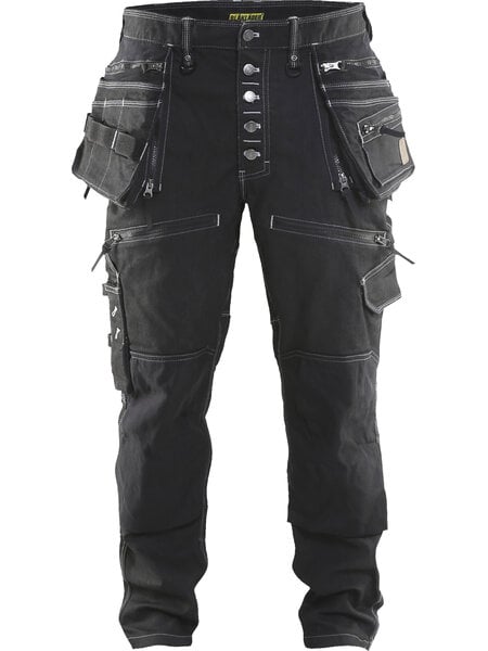 Blaklader 1999 Baggy Stretch Werkbroek, blauw of zwart