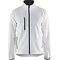 Blaklader 4952 Lichte softshell jas Wit/Grijs/Zwart