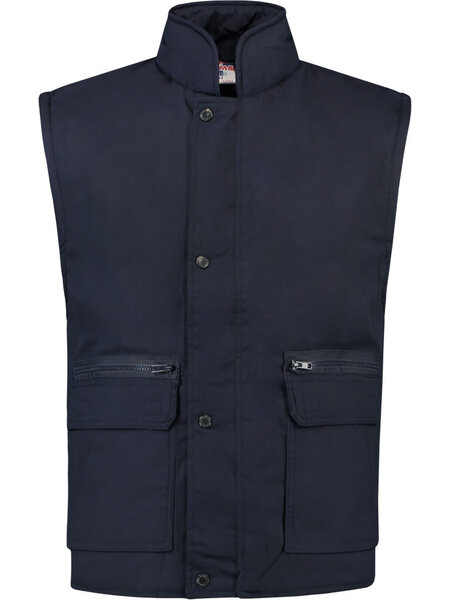 Tricorp Bodywarmer met opbergzakken, blauw of zwart