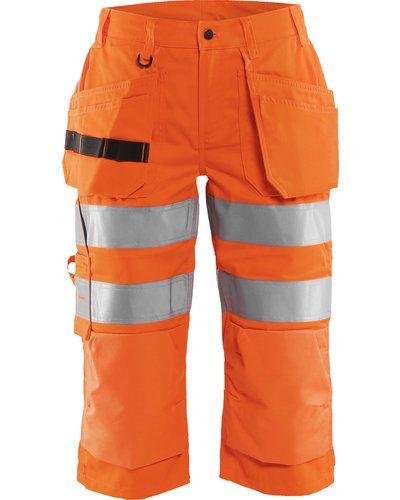 Blaklader 7139.1811 High Vis Dames Piratenbroek geel of oranje