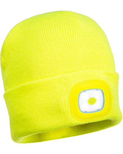 Portwest Beanie Muts Met Oplaadbaar LED Licht