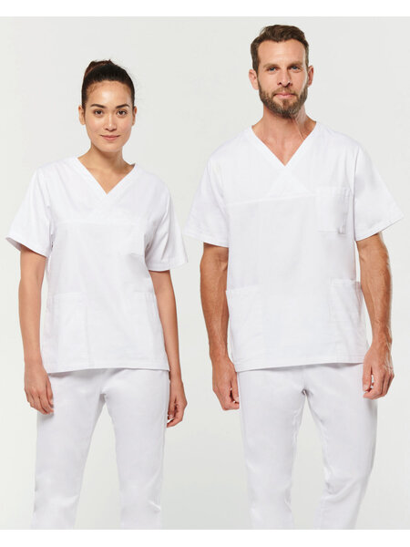 Kariban Katoenen Tuniek met Korte Mouwen, Unisex