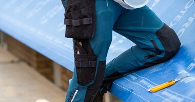 Werkbroek met kniestukken