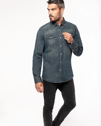 Kariban K519 Denim Overhemd