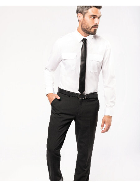 Kariban K505 Pilotenoverhemd Lange Mouw