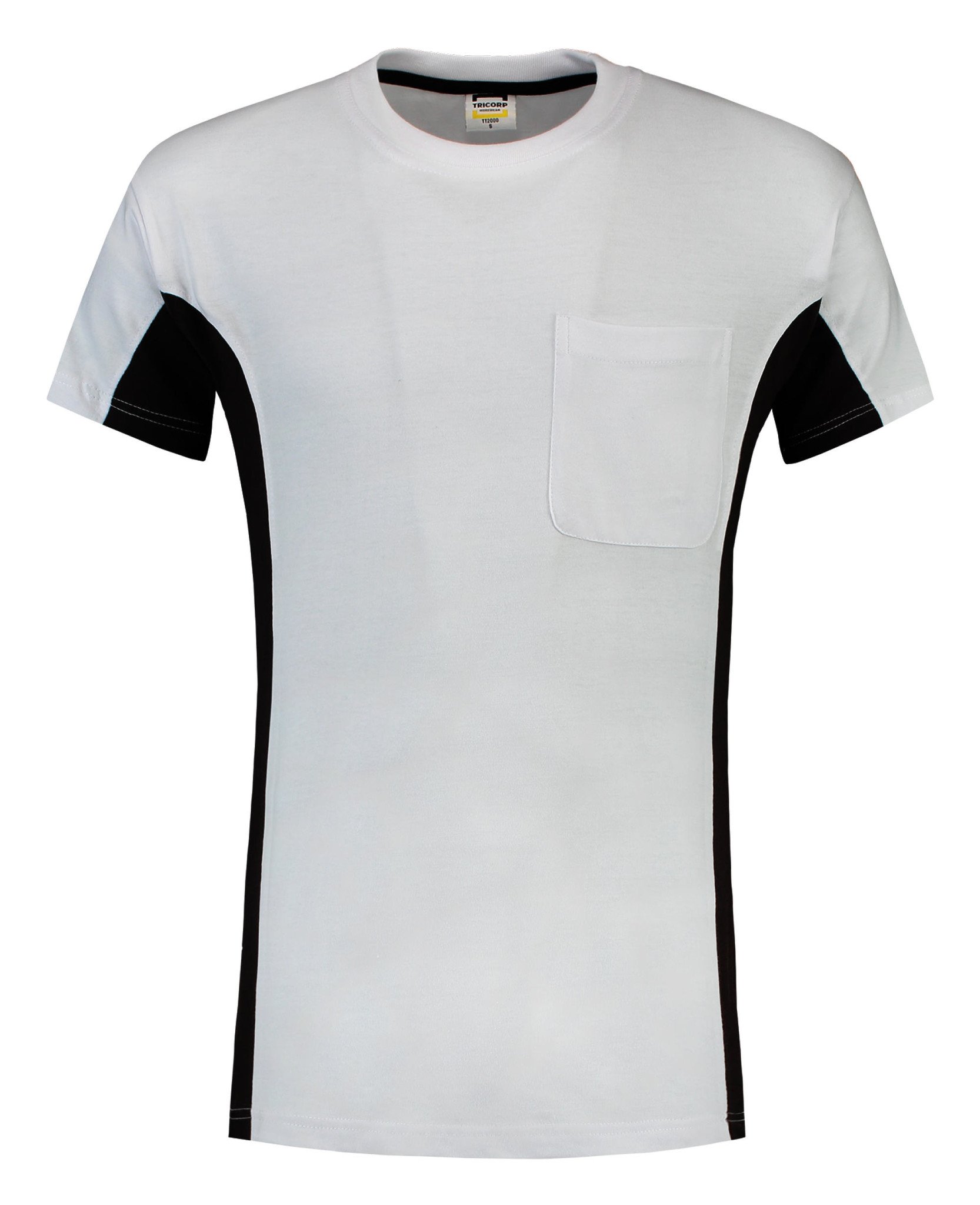 Belang Tijdreeksen Apt TT2000 2 Kleurig T-Shirt Wit/ Grijs