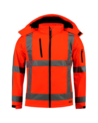 Tricorp TJR3001 Reflecterende Softshell Jas Oranje