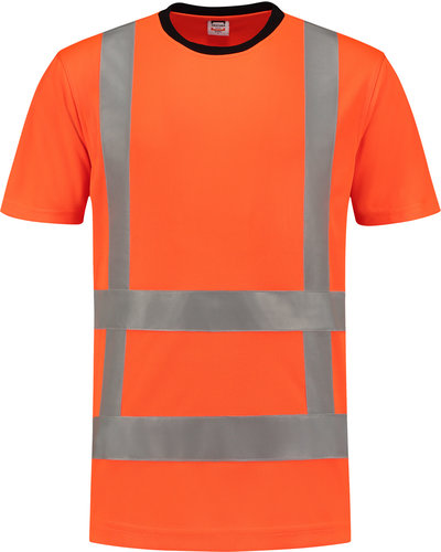 Tricorp Fris RWS Birdseye T-shirt korte mouwen in geel of oranje