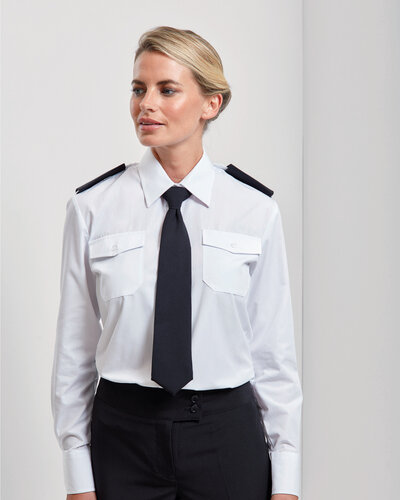 Premier Pilotenoverhemd dames lange mouwen