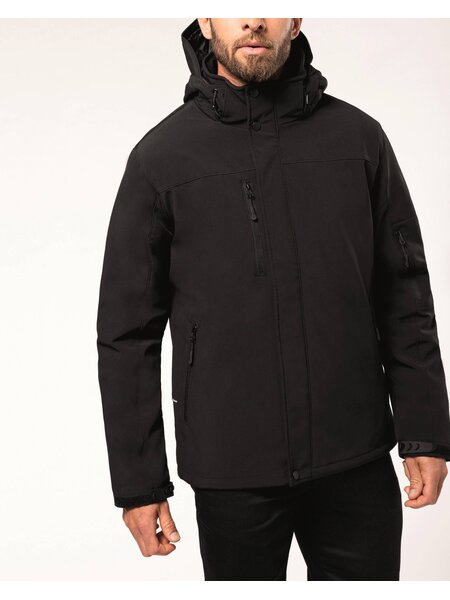 Kariban Gewatteerde Softshell Parka met capuchon